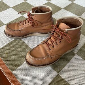 Red wing shorts Classic Tan Leather Boots